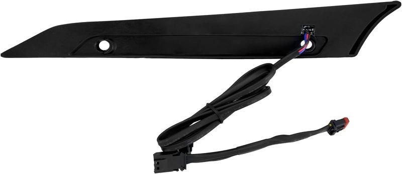 CARGLETRUE Windshield Trim Lights Windscreen Fairing Led Running Light Turn Signals Fit For Harley Road Glide Models 2015-2023 Black Smoke - Image 5